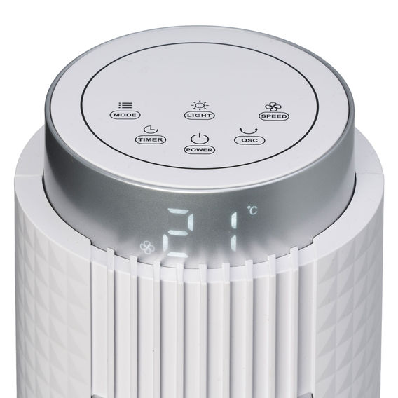 Dimplex 93cm Digital Tower Fan w/ Night Light