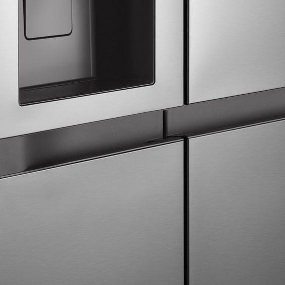 LG 641L Side by Side Fridge Stainless Steel