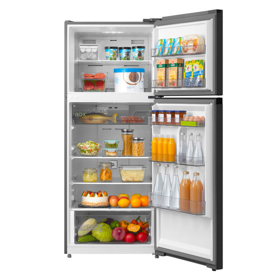 Midea 413L Top Mount Fridge | Dark Stainless