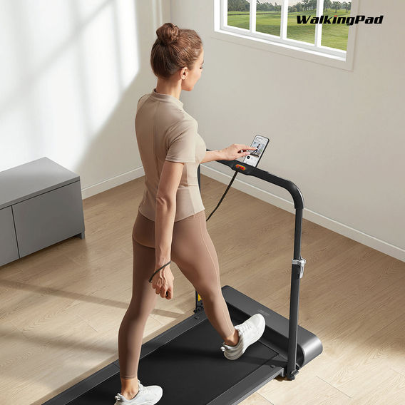 WalkingPad R1 Double-Fold Walking and Running Treadmill in Silver WalkingPad R1 Double-Fold Walking and Running Treadmill in Silver