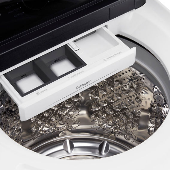 LG 14kg Top Load Washer - White LG 14kg Top Load Washer - White