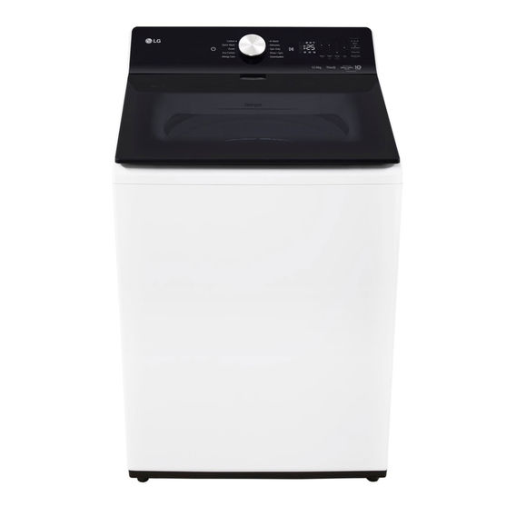 LG 12kg Top Load Washer - White LG 12kg Top Load Washer - White