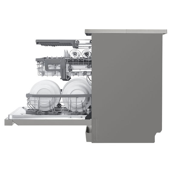 LG 15 Place QuadWash® Dishwasher Platinum Steel