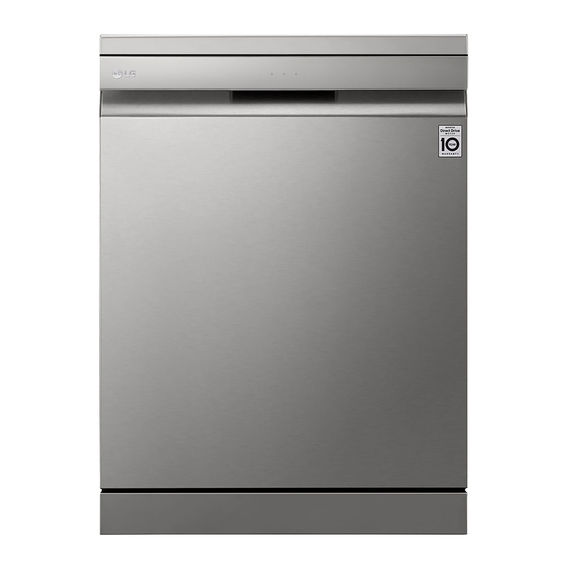 LG 15 Place QuadWash® Dishwasher Platinum Steel