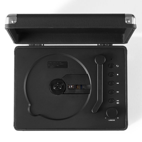 Crosley Portable Retro CD Player with Bluetooth - Black Crosley Portable Retro CD Player with Bluetooth - Black