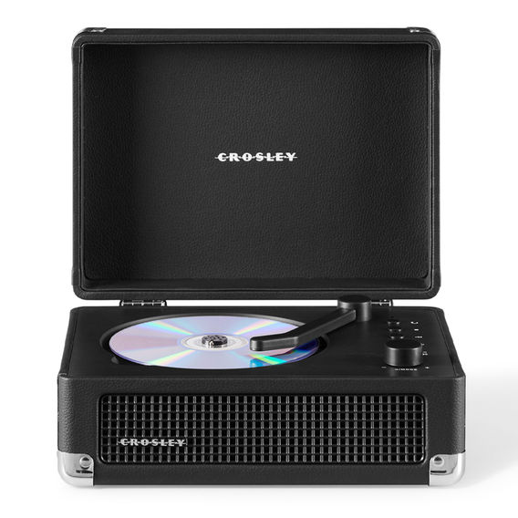 Crosley Portable Retro CD Player with Bluetooth - Black Crosley Portable Retro CD Player with Bluetooth - Black
