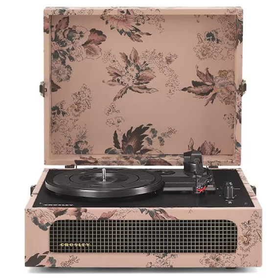 Crosley Voyager Bluetooth Portable Turntable - Floral