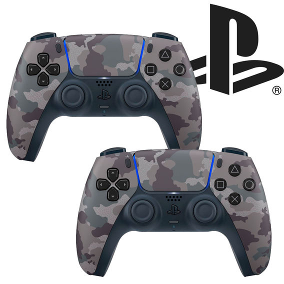 PlayStation 5 DualSense Controller - Gray Camouflage PlayStation 5 DualSense Controller - Gray Camouflage