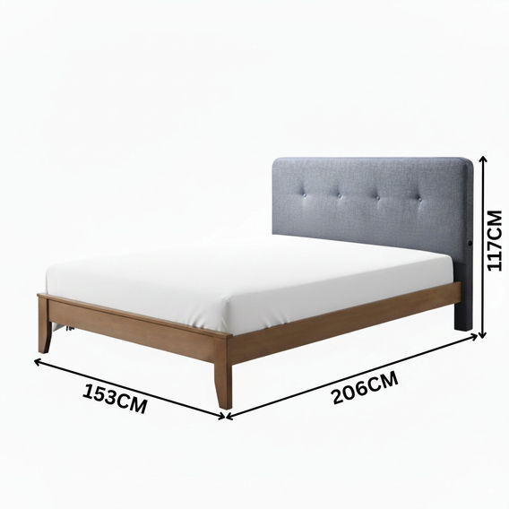 Dallas Double Bed with USB Dallas Double Bed with USB