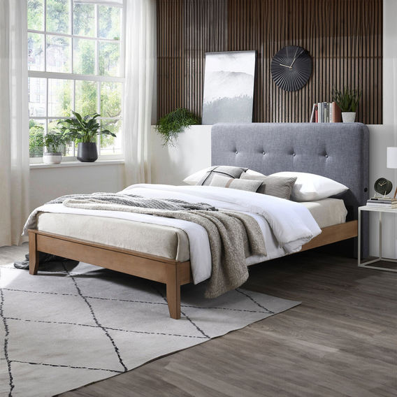 Dallas Double Bed with USB Dallas Double Bed with USB