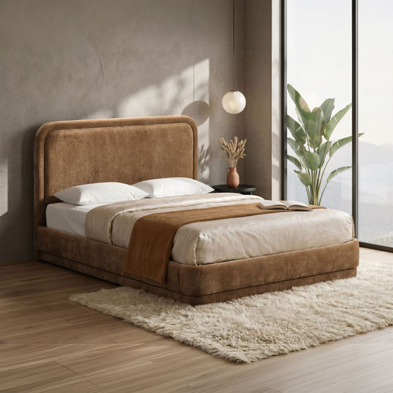 Hensley Double Bed – Chestnut Hensley Double Bed – Chestnut