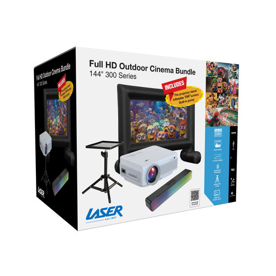 Laser 1080P Projector Bundle Laser 1080P Projector Bundle