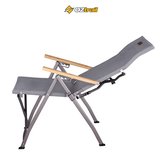 OZtrail Cape Series Recliner - Grey