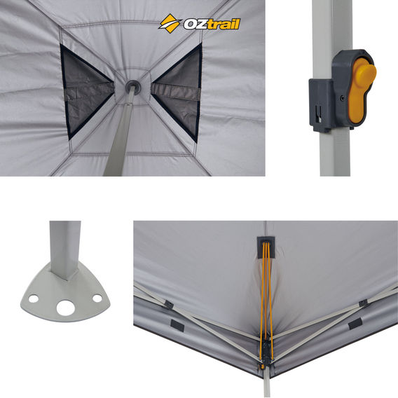 OZtrail Hydroflow Deluxe Gazebo - 3m OZtrail Hydroflow Deluxe Gazebo - 3m