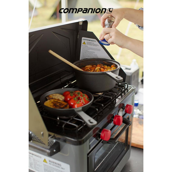 Companion Portable Outdoor Gas Stove Oven Combo