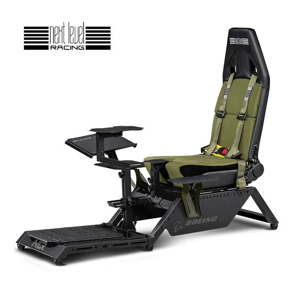 Next Level Racing Flight Simulator Cockpit Boeing Military Edition