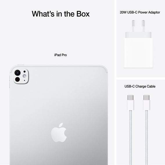 iPad Pro 13in Cell - 2TB Silver iPad Pro 13in Cell - 2TB Silver