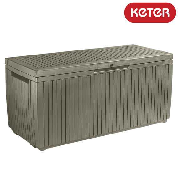Keter Springwood 305L Storage Box - Green Keter Springwood 305L Storage Box - Green