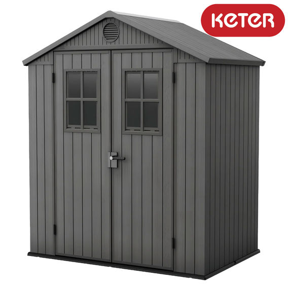 Keter Darwin 6x4' Garden Shed (1.9 x 1.2m) Keter Darwin 6x4' Garden Shed (1.9 x 1.2m)