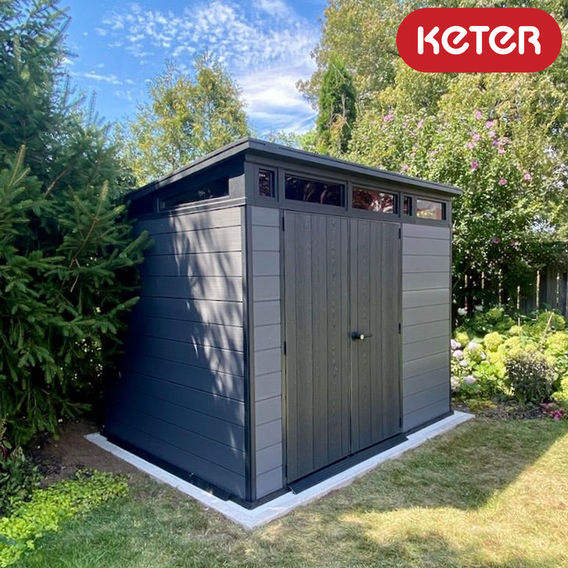 Keter Cortina Garden Shed 9 x7' (2.8 x 2.2m)