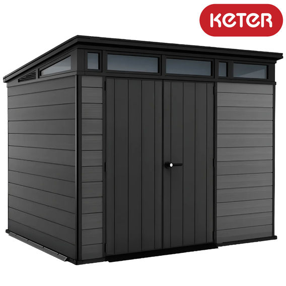 Keter Cortina Garden Shed 9 x7' (2.8 x 2.2m)