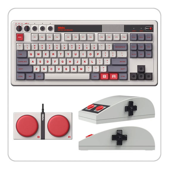 8Bitdo Retro Keyboard and Mouse combo
