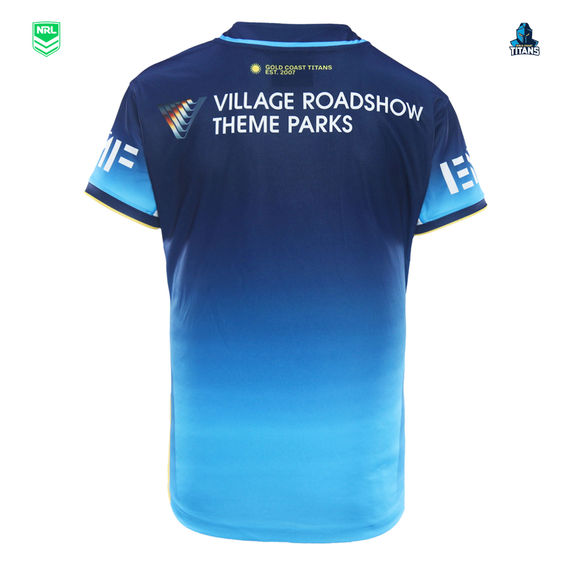 Gold Coast Titans Team Jersey Adult - S Gold Coast Titans Team Jersey Adult - S