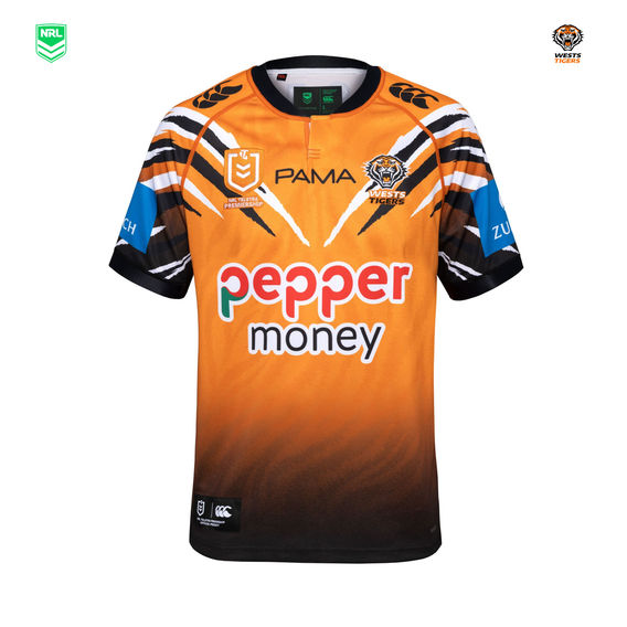 Wests Tigers Team Jersey Adult  - XL