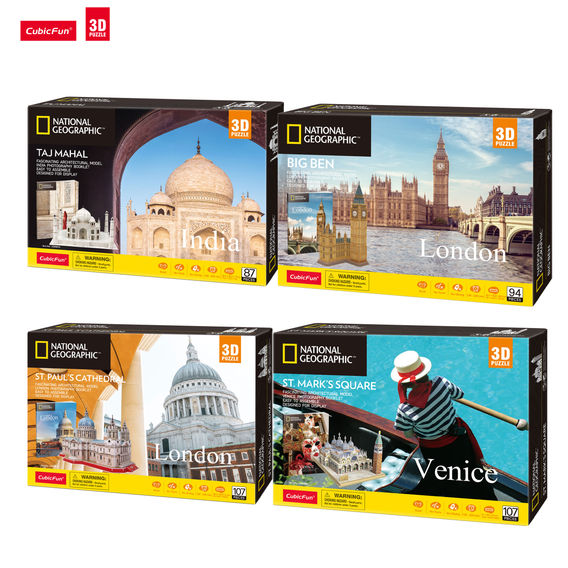 National Geographic 3D Puzzle Bundle National Geographic 3D Puzzle Bundle