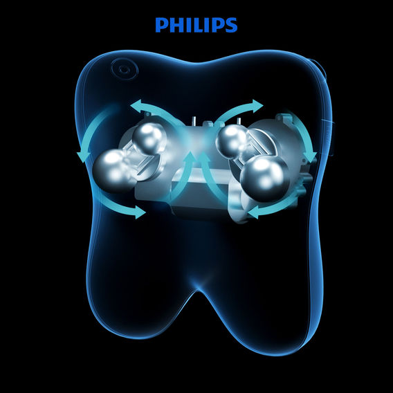Philips Mini Cordless Back Massager - Green