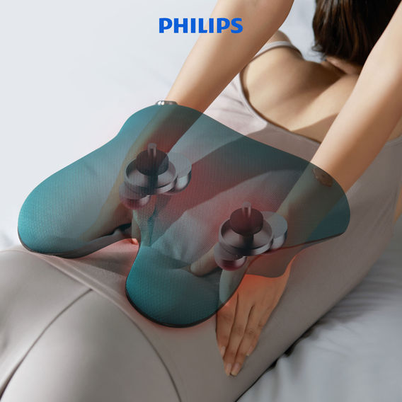 Philips Mini Cordless Back Massager - Green Philips Mini Cordless Back Massager - Green