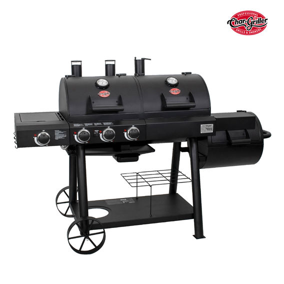 Char-Griller Texas Trio Gas And Charcoal Grill Char-Griller Texas Trio Gas And Charcoal Grill