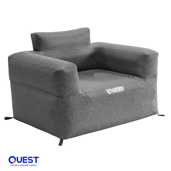 Quest Air Sofa 1 - Charcoal Quest Air Sofa 1 - Charcoal