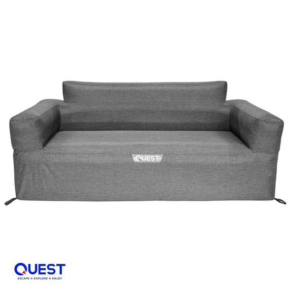 Quest Air Sofa 3 Seater - Charcoal