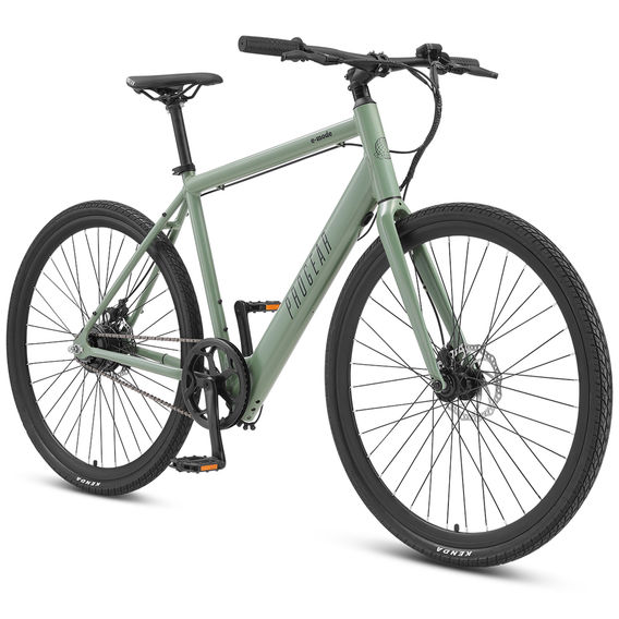 Progear E-Mode Flatbar Electric Road Bike Army Green