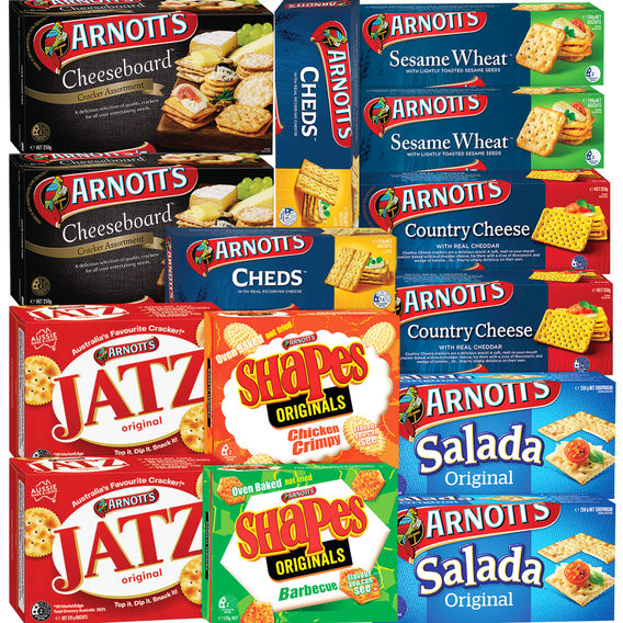 Arnott's Assorted Crackers