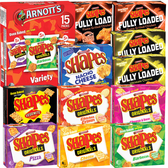 Arnott's Assorted Shapes Arnott's Assorted Shapes