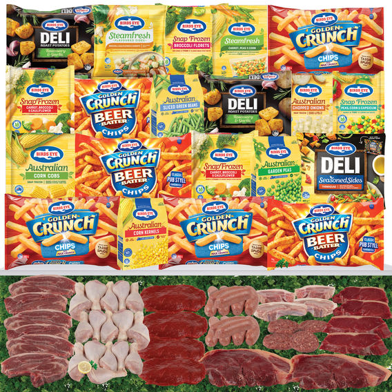 Meat & Veg Combo (Save $13.00)