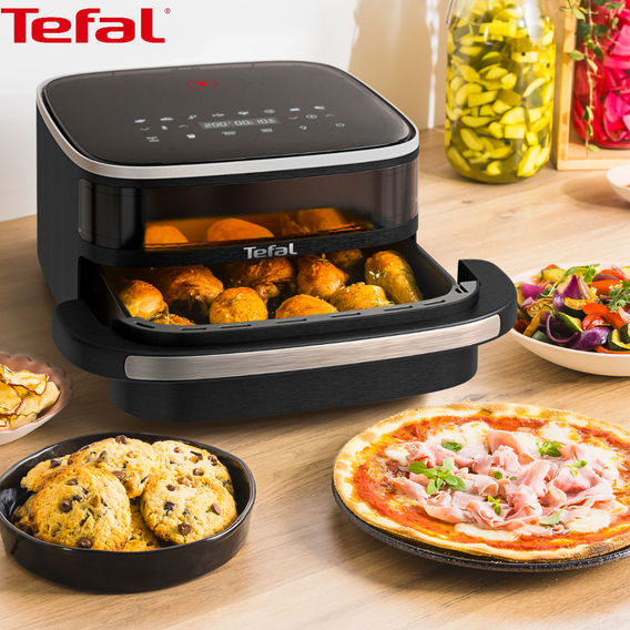 Tefal 'Easy Fry & Pizza' Dual Element Air Fryer Tefal 'Easy Fry & Pizza' Dual Element Air Fryer