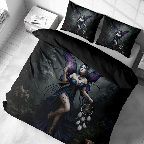 Purple Fairy Printed Quilt Cover Bundle - QB