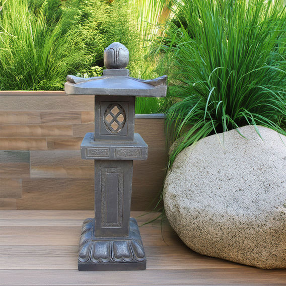 Garden Pagoda W/Solar Light