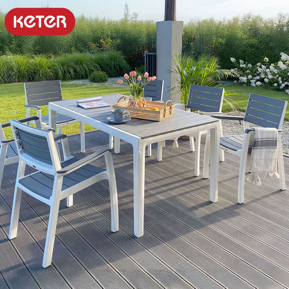 Keter Harmony Armchair Dining Set