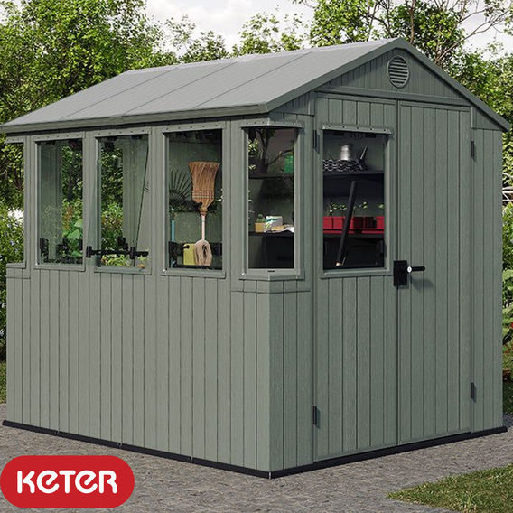 Keter 6 x 8' Working / Potting Shed Keter 6 x 8' Working / Potting Shed