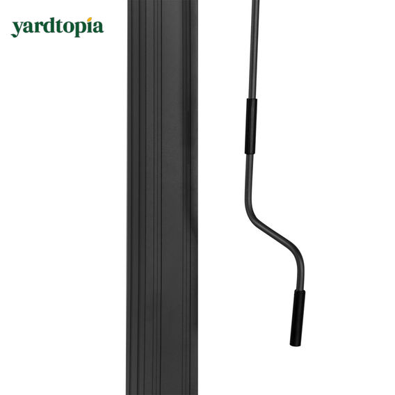 Yardtopia Elmont 3m x 4m Aluminium Adjustable Louvre Pergola Yardtopia Elmont 3m x 4m Aluminium Adjustable Louvre Pergola