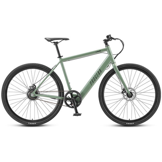Progear E-Mode Flatbar Electric Road Bike Army Green Progear E-Mode Flatbar Electric Road Bike Army Green