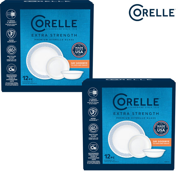 Corelle® Vitrelle Amelia 24 Piece Set Corelle® Vitrelle Amelia 24 Piece Set