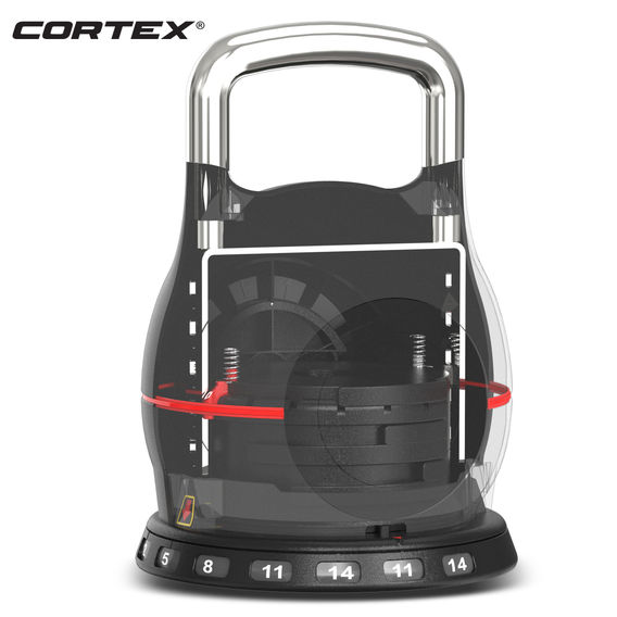 CORTEX 7-in-1 RevoLock Quick Adjust 20kg Kettlebell CORTEX 7-in-1 RevoLock Quick Adjust 20kg Kettlebell