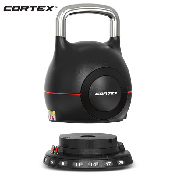 CORTEX 7-in-1 RevoLock Quick Adjust 20kg Kettlebell CORTEX 7-in-1 RevoLock Quick Adjust 20kg Kettlebell