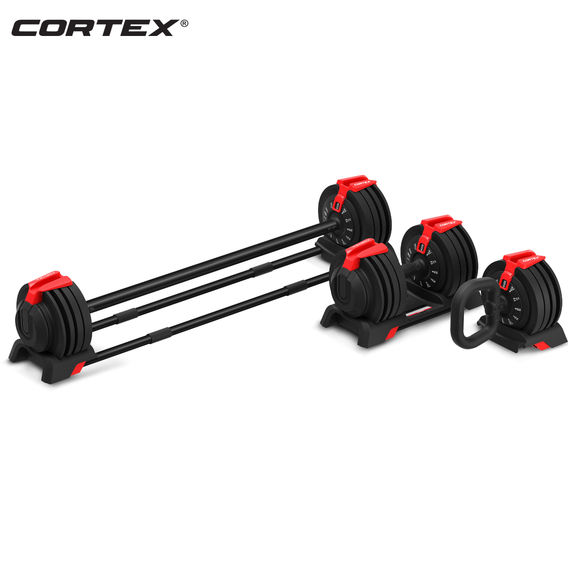 CORTEX Revolock V2 Adjustable Steel Dumbbell Barbell Kettlebell CORTEX Revolock V2 Adjustable Steel Dumbbell Barbell Kettlebell