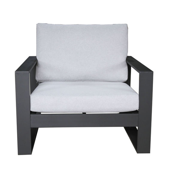 Burano Outdoor Lounge Set Charcoal
